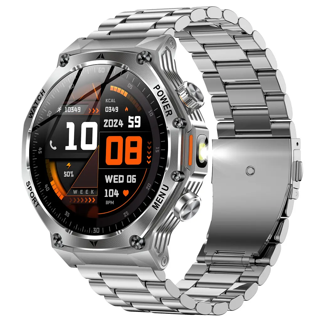 Часы Smart Surf X Pro Silver Steel, 2 ремешка - фото 9