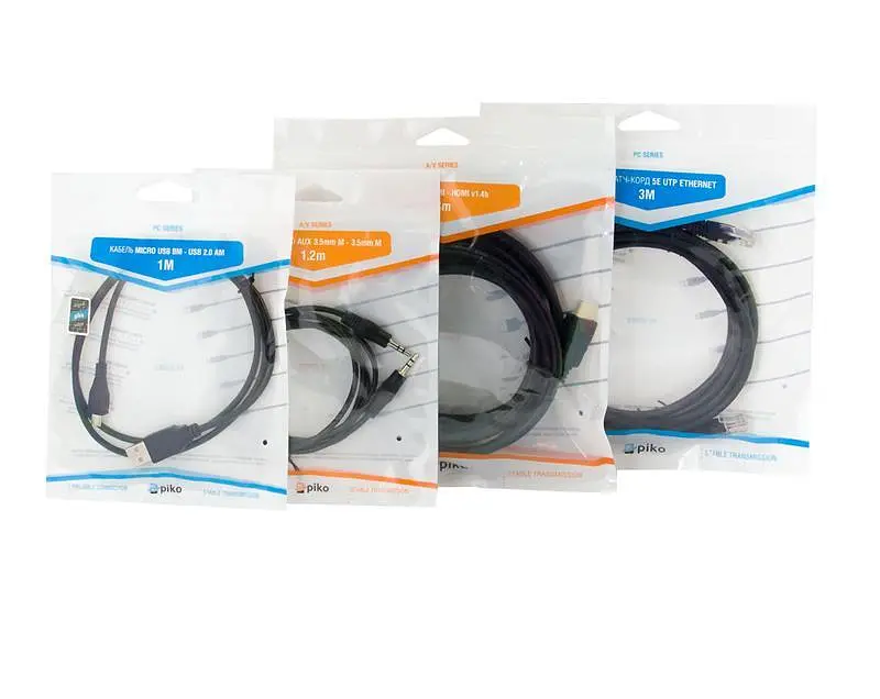 Кабель Piko USB - micro USB V2.0 (M/M), 1 м, Black (1283126474088) - фото 2