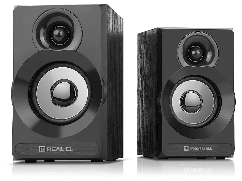 Колонки для комп'ютера REAL-EL S-200 Black - фото 4