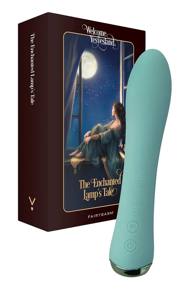 Вібратор із підігрівом FairyGasm WowGenie Green