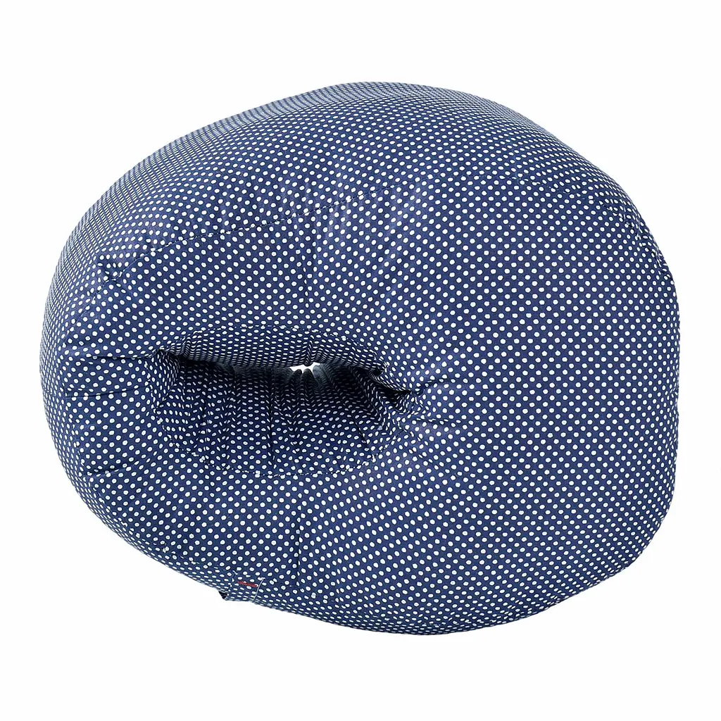 Подушка для годування Papaella Mini Горошок, 28х30 см, синій (8-31999) - фото 6