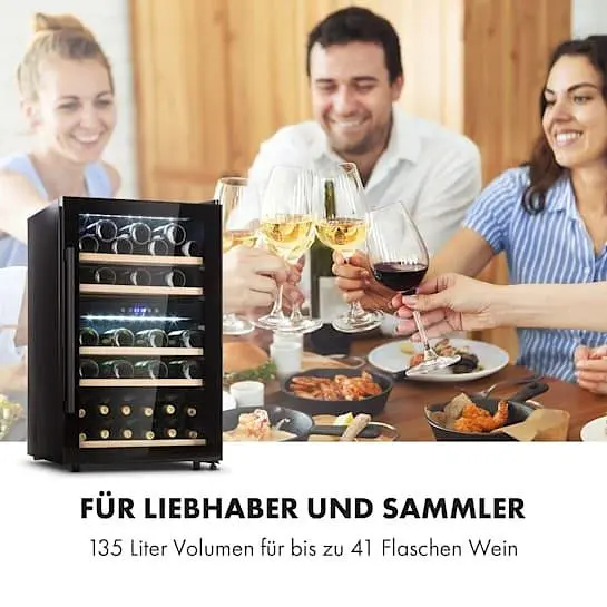 Вбудований винний холодильник Klarstein Barossa 40 Duo (10032924) - фото 5