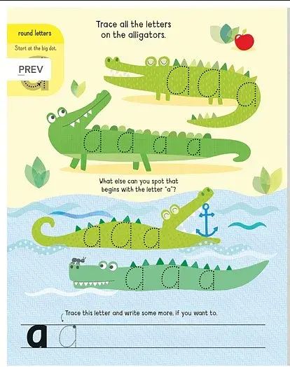 Little Letters. Early Years Wipe-Clean - фото 3