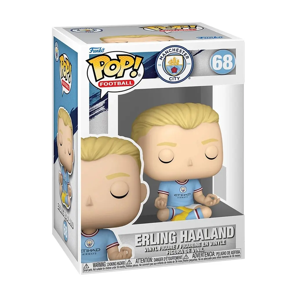 Фігурка Funko Pop серії Футбол: Манчестер Сіті - Ерлінг Голанд (89365) - фото 2