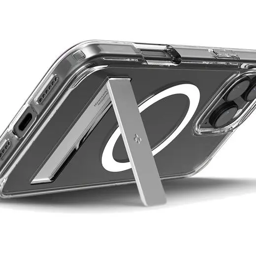 Прозорий чохол Spigen Ultra Hybrid S MagSafe Crystal Clear для iPhone 16 Pro (ACS08142) - фото 3