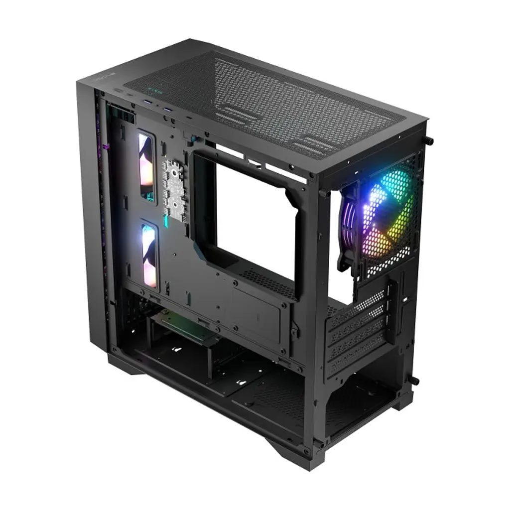 Корпус для ПК Logic concept DART PRO MINI ARGB BLACK (AM-DART-PRO-ARGB-10) - фото 3