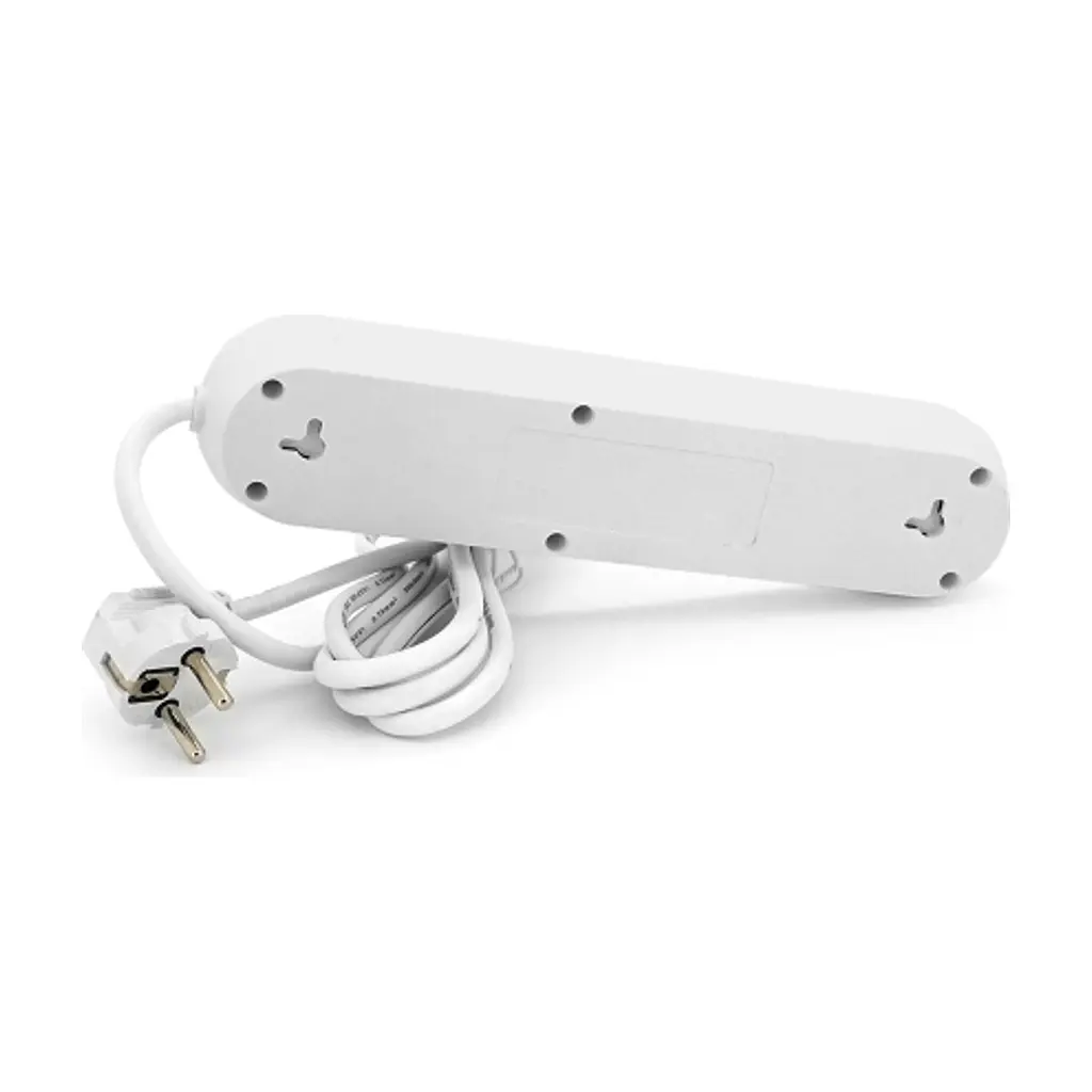 Мережевий фільтр живлення Voltronic F03U, 3роз EU, 3xUSB White (F03U-White) - фото 3