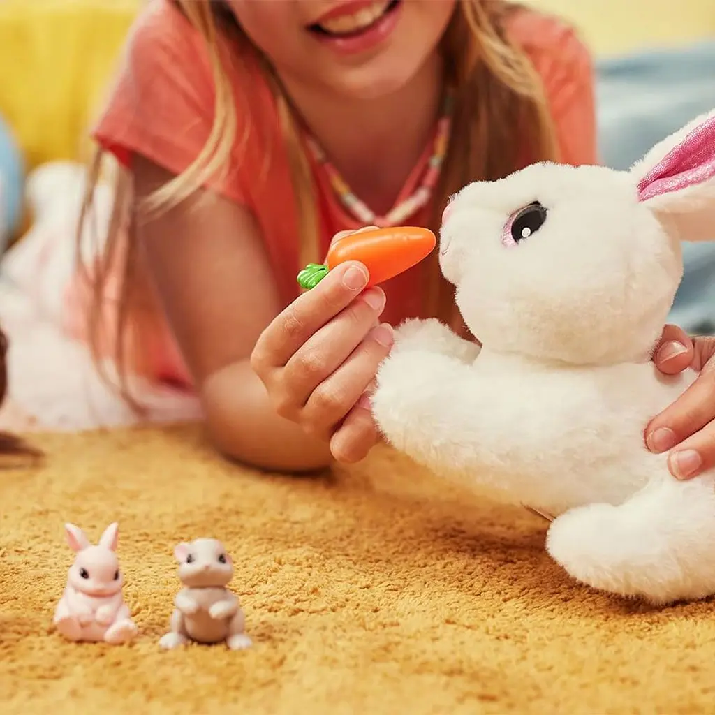 Інтерактивний ігровий набір Pets & Robo Alive серії "Mama & Baby Surprise" S1 Мама кролиця з сюрпризом (9554) - фото 7