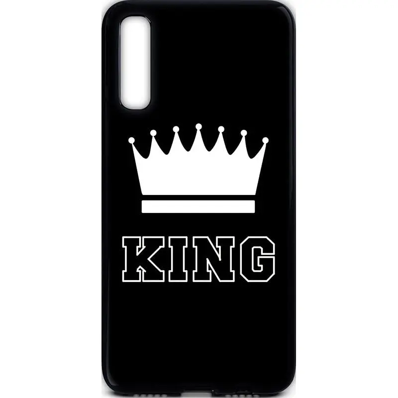 Чохол-накладка Toto Cartoon Soft Silicone TPU Case Samsung Galaxy A30s/A50/A50s King Black