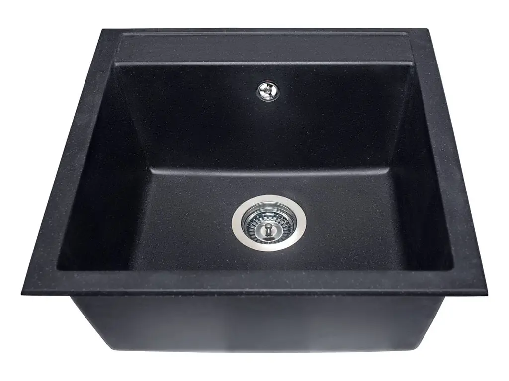 Кухонна мийка Miraggio BODRUM 510 black (0002245) Граніт, Врізна, Чорний - фото 4