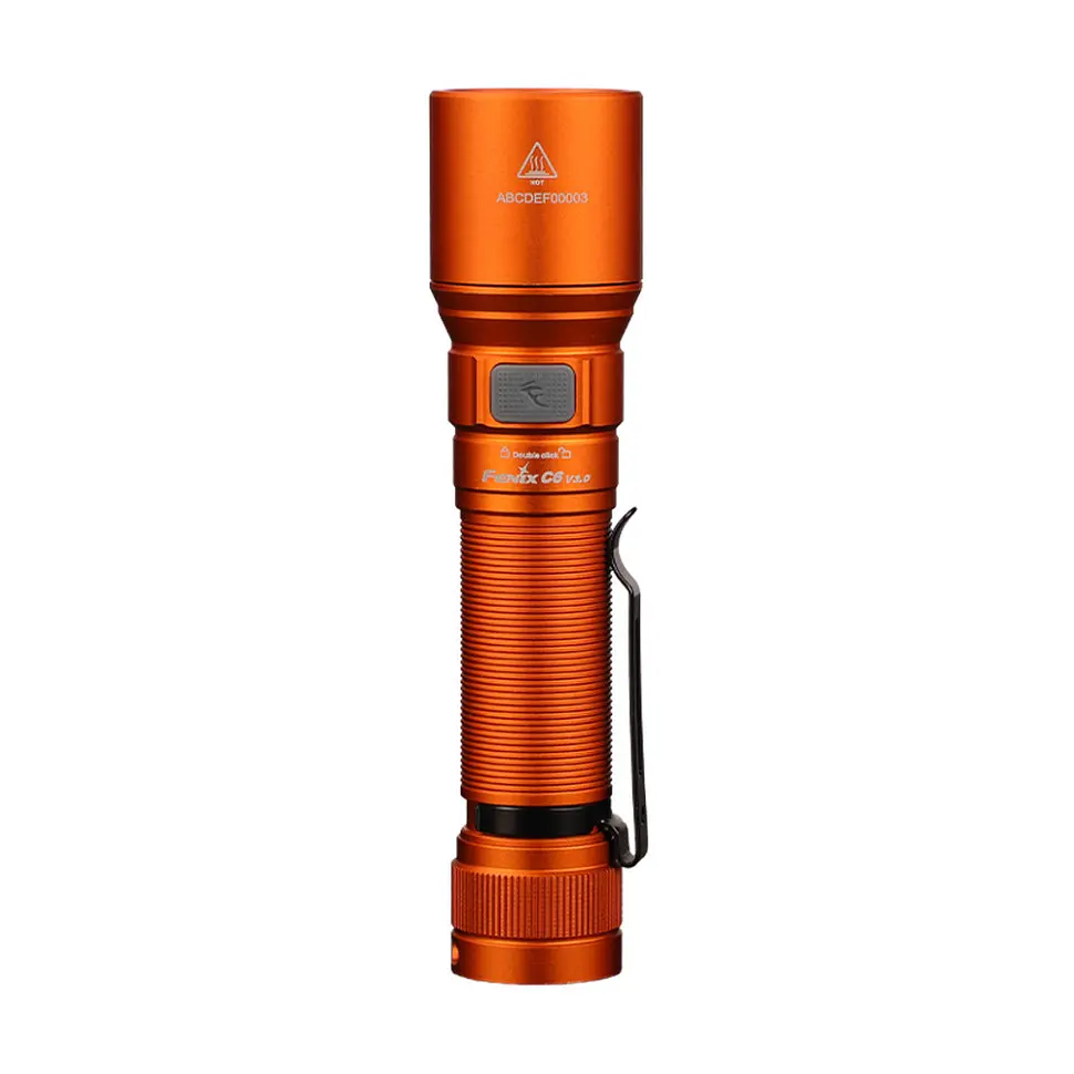 Ліхтар ручний Fenix C6 V3.0 лімітована серія (Жовтогарячий)) - фото 2
