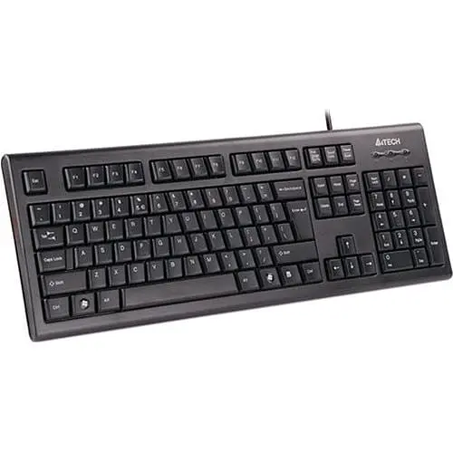 Клавіатура дротова A4Tech KRS-85 USB Black - фото 2