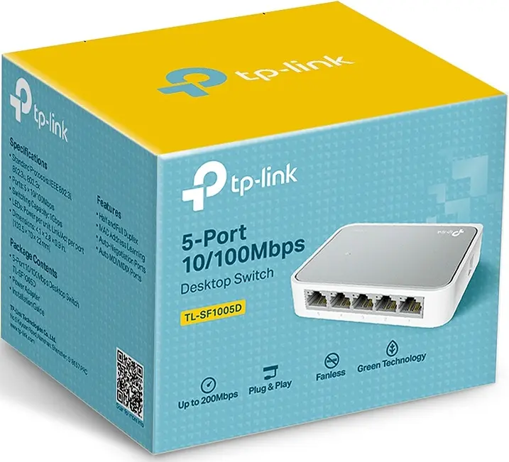 Комутатор TP-Link TL-SF1005D - фото 3