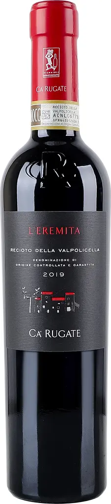 Вино Ca' Rugate L'Eremita Recioto della Valpolicella DOCG 2018 красное сладкое 0.5 л - фото 6