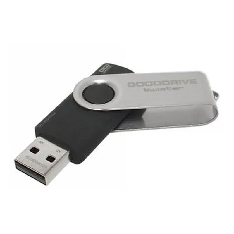 USB флеш накопичувач Goodram 8GB Twister Black USB 2.0 (UTS2-0080K0R11) - фото 3