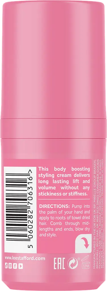 Крем для надання об'єму волоссю Lee Stafford 50 мл - фото 2