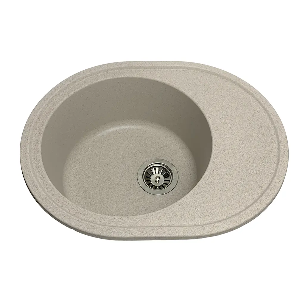 Кухонна мийка Adamant Vast 610x495x200 Бежевий avena 100001487 - фото 3