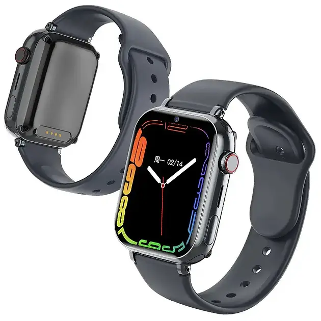 Детские смарт часы-телефон LEMFO LT38 4G GPS SIM-карта геозона видеозвонок Black (17823) - фото 3