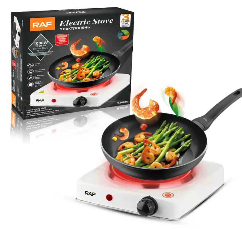 Електрична плита компактна XPRO RAF 8010A 1 конфорка (MER-15296_290) - фото 7