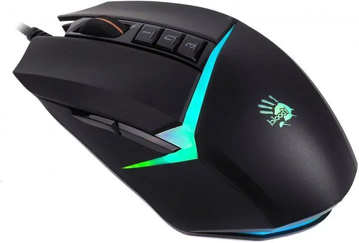 Миша A4Tech Bloody W60 Max (Stone black) [68612] - фото 4