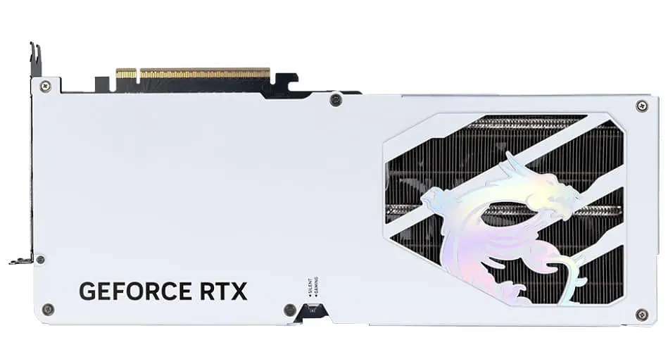 Видеокарта MSI RTX 5070 Ti 16G GAMING TRIO OC WHITE (RTX 5070 Ti 16G GAMING TRIO OC WHITE) (GDDR7, 256 bit, PCI-E v5.0 x16) - фото 3