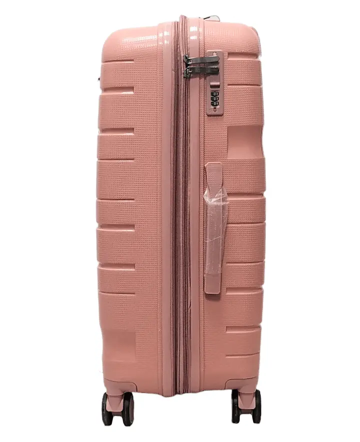 Валіза маленька S поліпропілен Milano bag 0306 56×35×24см 33л Рожевий - фото 5