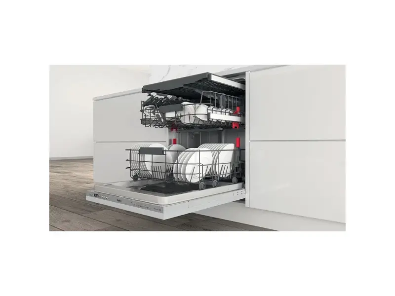 Вбудована посудомийна машина Whirlpool WIC 3C33 PFE - фото 6