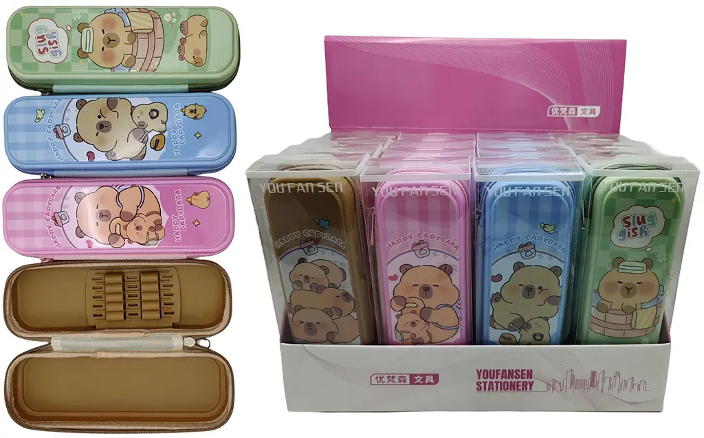 Пенал-косметичка із утримувачем Капібара, 75-А (В асортименті) - фото 2