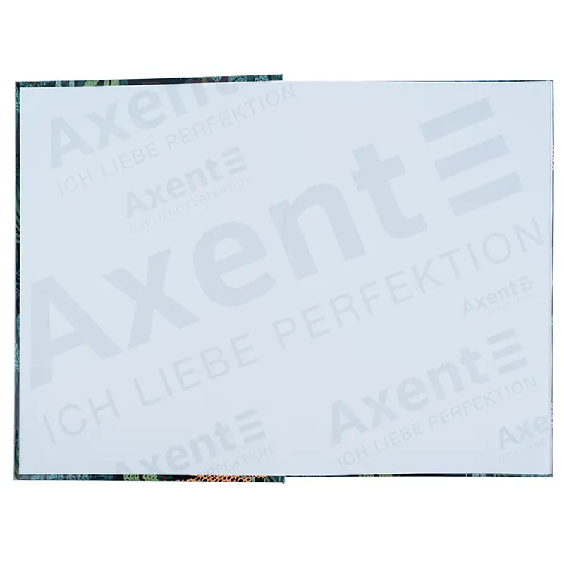 Книга записна Axent Leopard A4 в клітинку 96 аркушів зелена (8422-557-A) - фото 2