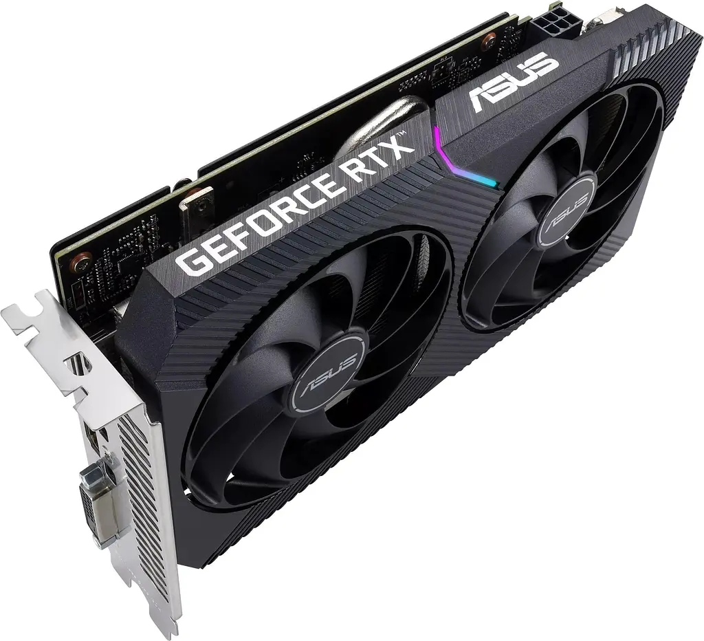Видеокарта ASUS RTX 3050 8GB DUAL OC V2 (DUAL-RTX3050-O8G-V2) (GDDR6, 128 bit, PCI-E v4.0 x8) - фото 6