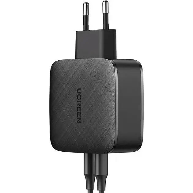 Мережевий зарядний пристрій Ugreen CD216 66W Black [70867] [99271] - фото 2