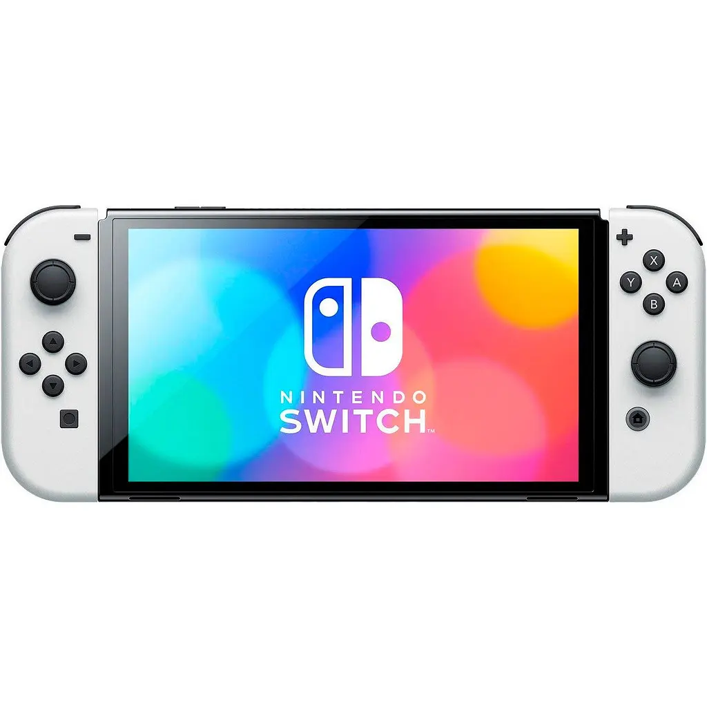 Портативна ігрова консоль Nintendo Switch OLED with White Joy-Con + Mario Kart 8 Deluxe [131610] - фото 2