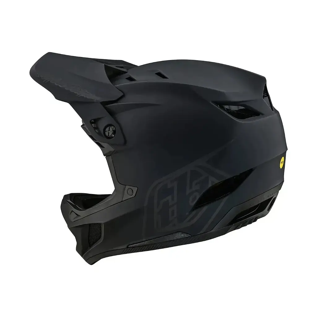 Велошолом Troy Lee Designs D4 Composite Helmet Black XL (1106-140437035) - фото 3