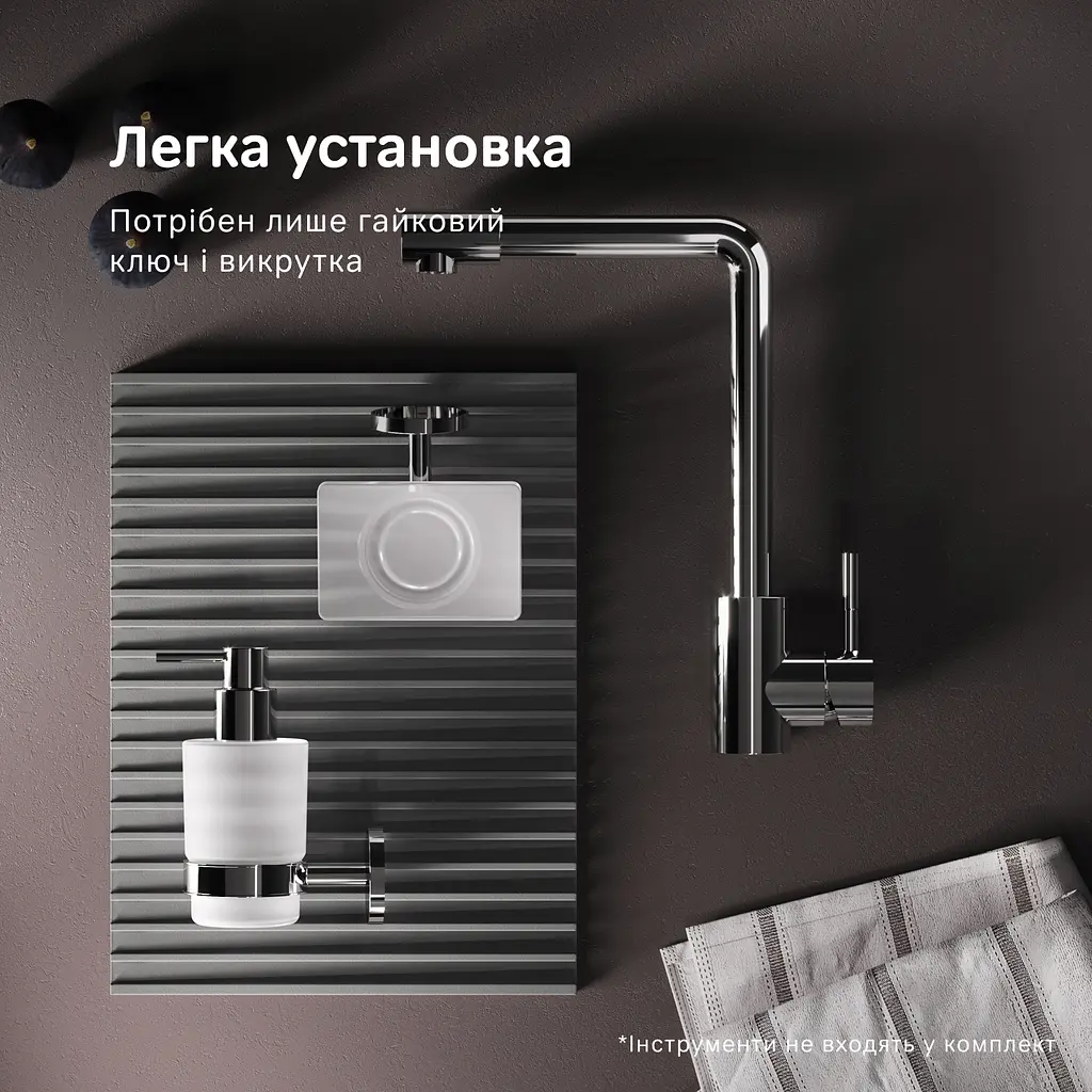 Змішувач для кухні з L-виливом AM.PM X-Joy S EcoStart хром F85B05000 - фото 9