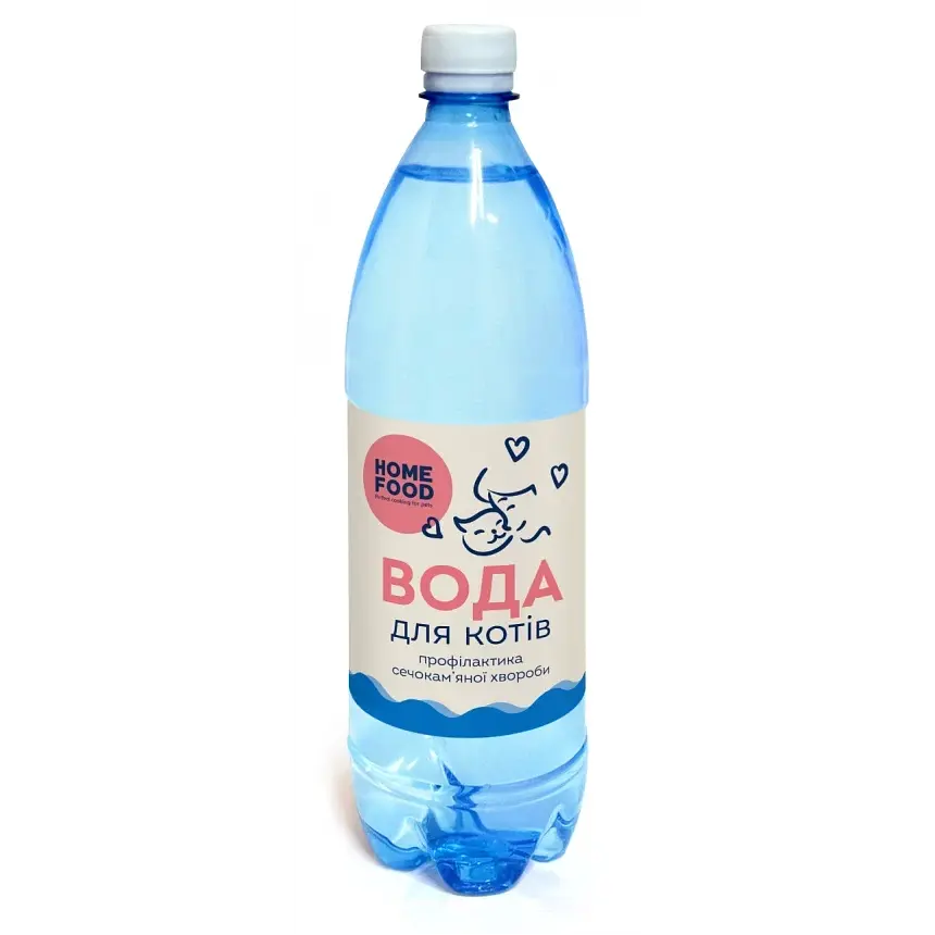 Питна вода Home food для кішок для профілактики сечокам'яної хвороби 1л