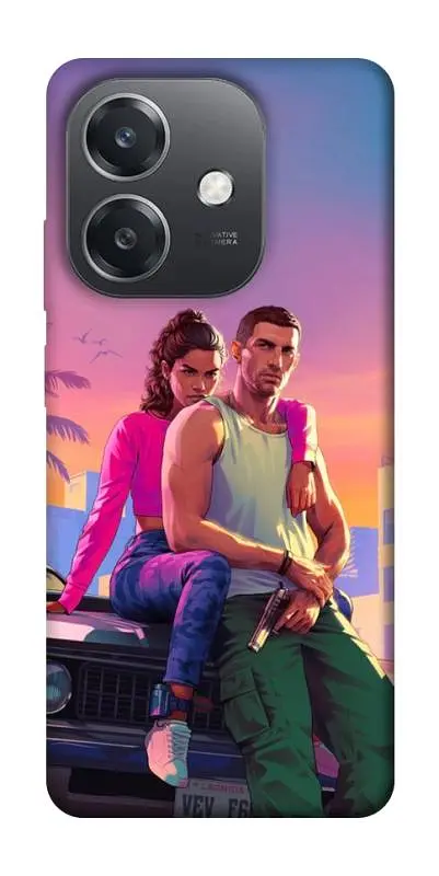TPU чохол Demsky GTA VI Heroes для Oppo A3 4G