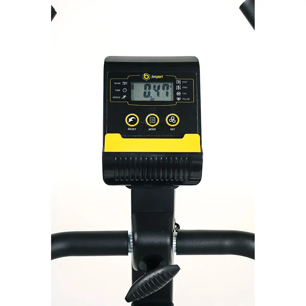 Велотренажер Besport BS-611S Sprinter магнітний чорно-жовтий - фото 13