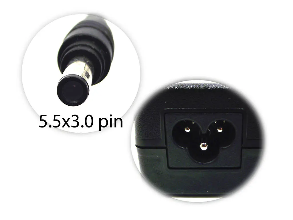 Зарядний пристрій для Samsung 19V 6.32A 120W (5.5x3.0+pin) - фото 2