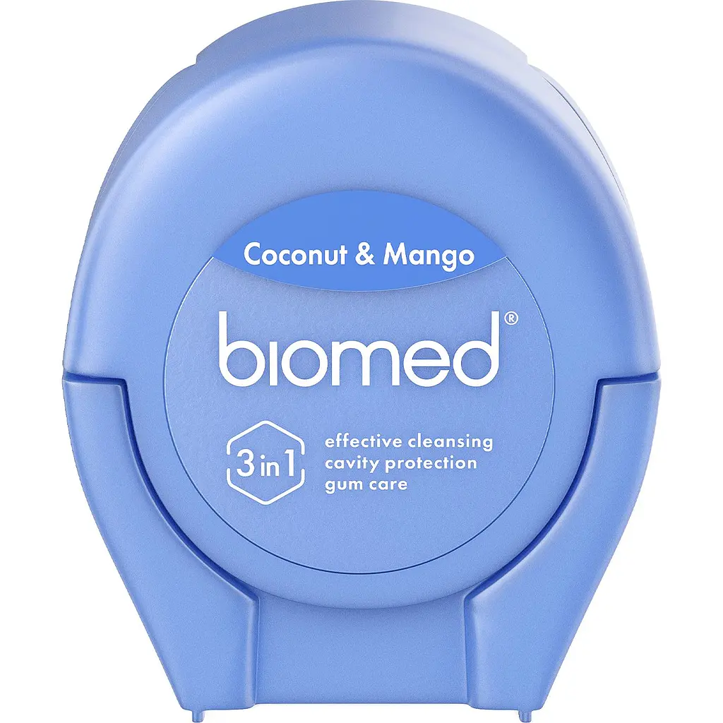 Зубна нитка Biomed Coconut&Mango 50 м - фото 3