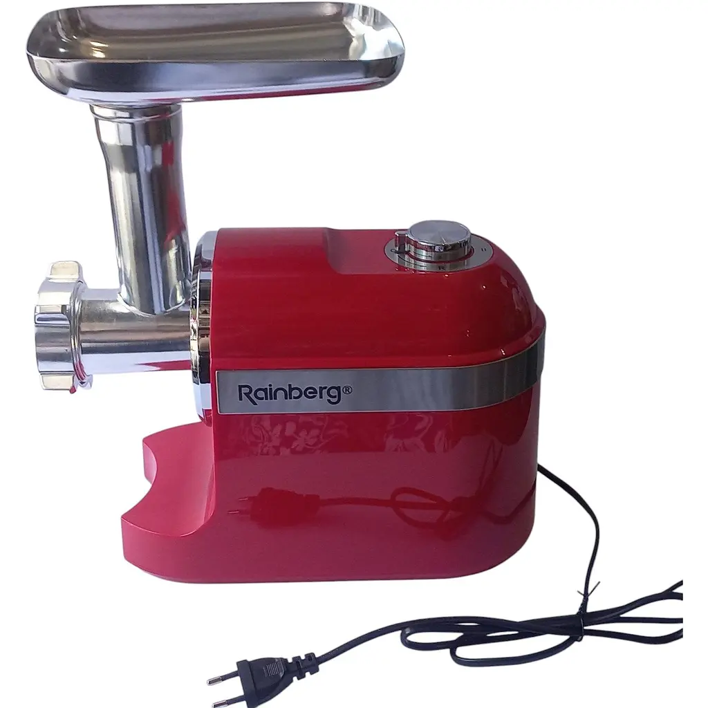 Електрична м'ясорубка Rainberg RB-2270 з високою продуктивністю до 3 кг/хв, низьким рівнем шуму і реверсом (44384-RB-2270_1991) - фото 3