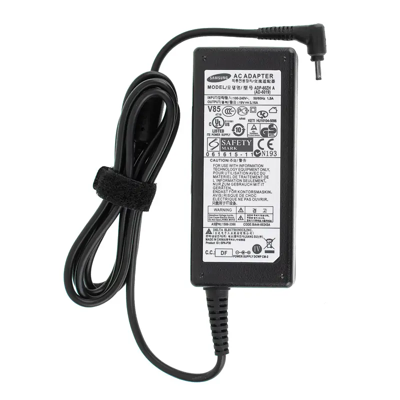 Блок живлення для ноутбука Samsung 19V, 3.16A, 60W, 3.0x0.8mm - фото 3