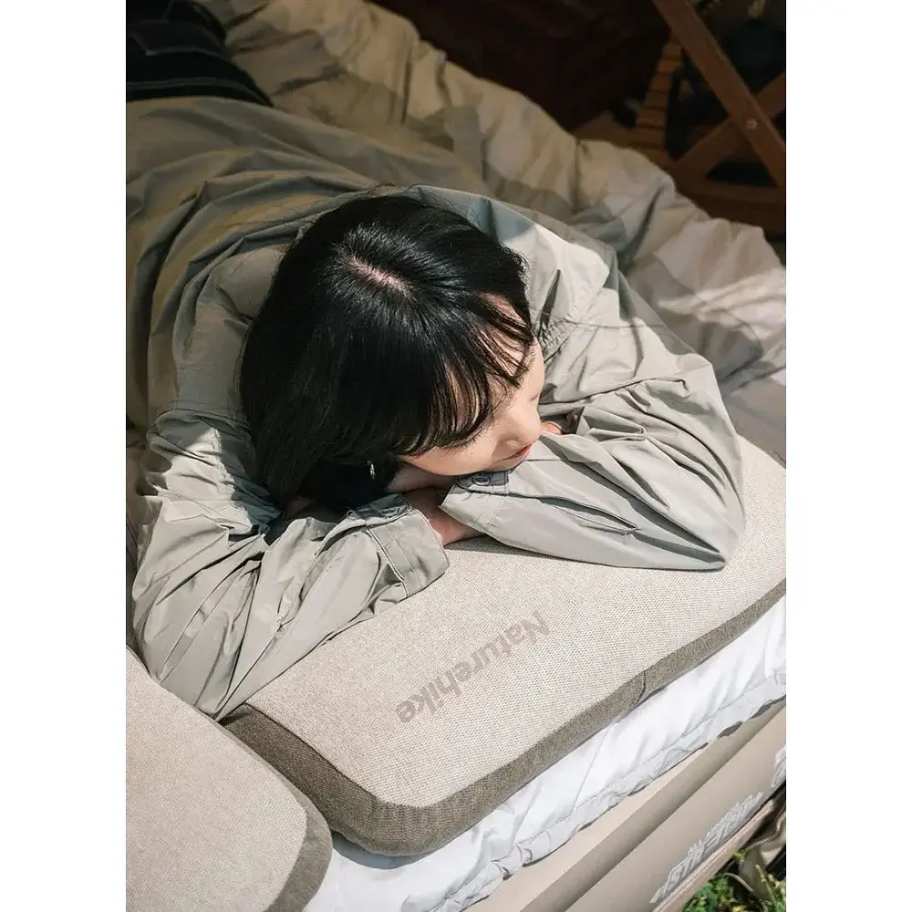 Подушка Naturehike Memory Foam Square Pillow NH22ZT002 Sand - фото 3