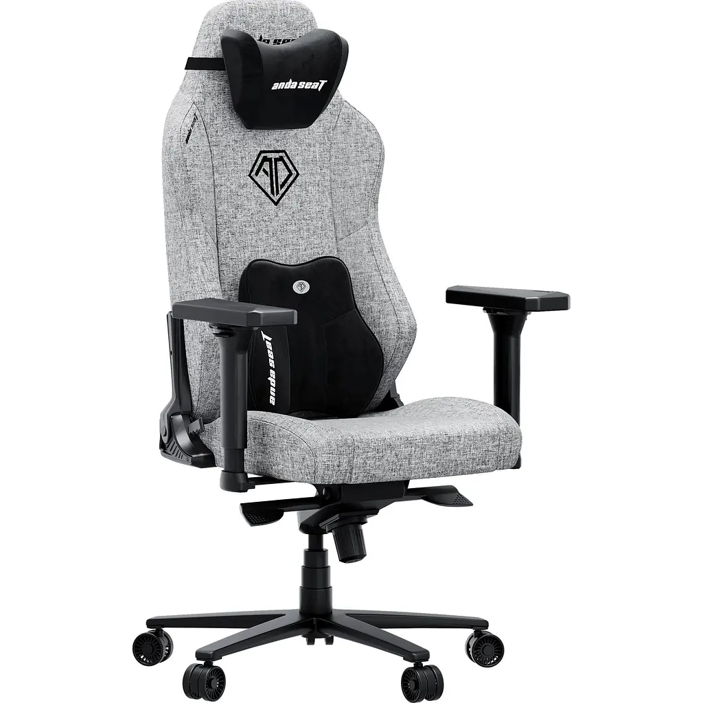 Геймерське крісло Anda Seat Phantom 3 XL Fabric Gray (AD18XL-52-G-F-G01) [148759] - фото 3