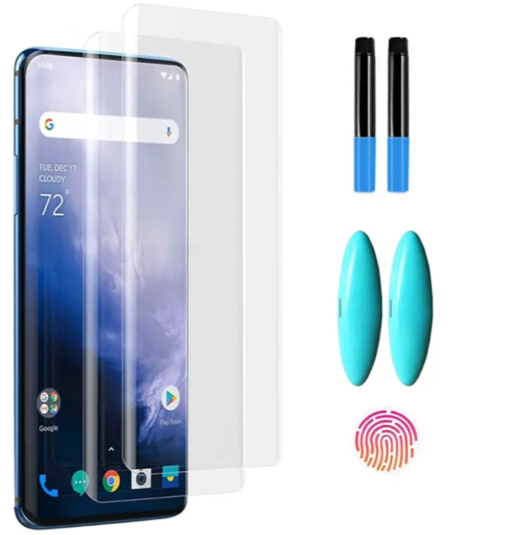 Захисне скло DK для Google Pixel 8 Pro UV Curved 017280 clear 2 шт. - фото 2