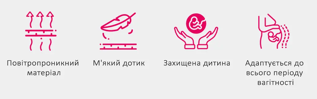 Пояснично-крестцовый корсет для беременных Orliman, синий (OMT601/UNI) - фото 4