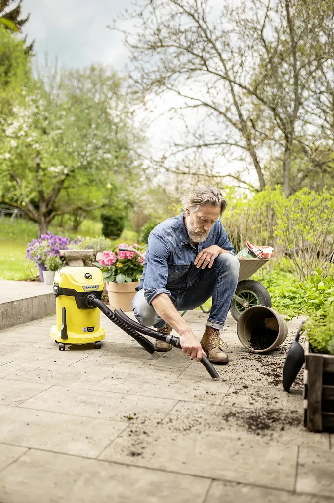 Пилосос Karcher WD 3-18 господарьский, акумуляторний, 17л, 18В, без АКБ и ЗП - фото 9