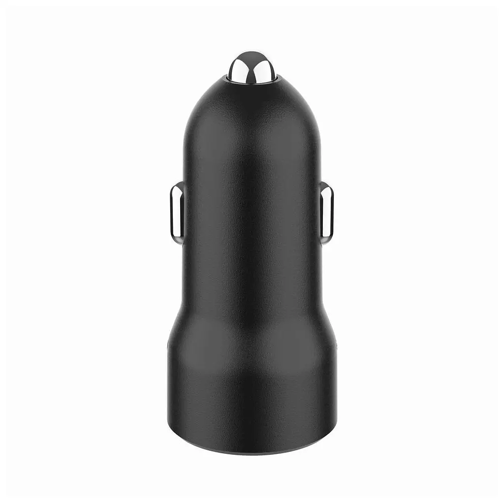 Зарядний пристрій Gembird 1xUSB-A (18W QC3.0) + 1xUSB-C (20W PD) black (TA-UC-A2PDQC20-CAR-01) - фото 4