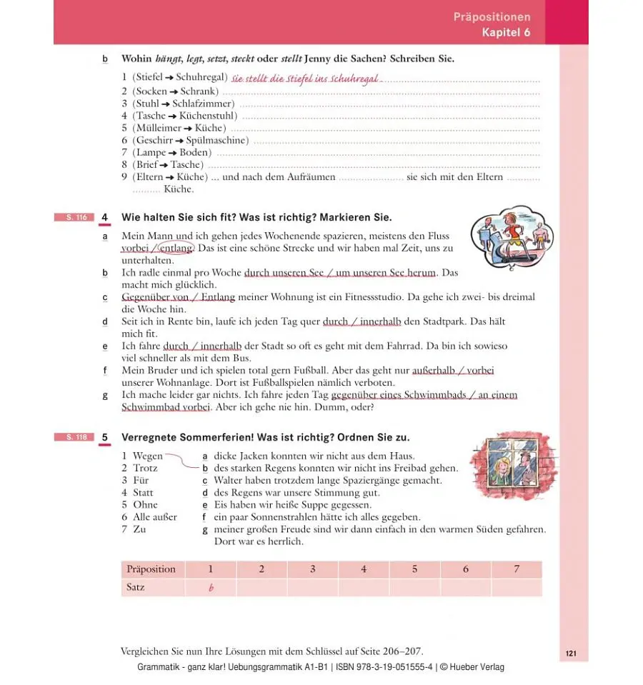 Grammatik - ganz klar! Übungsgrammatik mit CD-ROM - Hörübungen und interaktive Übungen - Сусанна Календер - фото 10