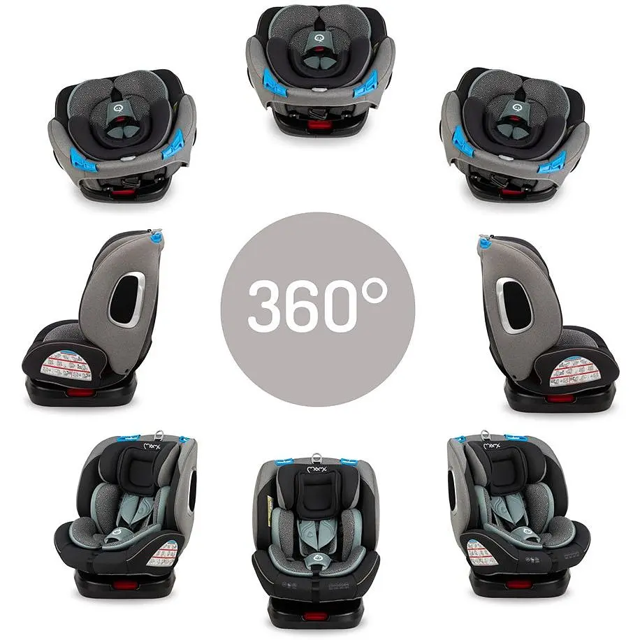 Автокресло MoMi Tordi Isofix 0-36 кг Turquoise - фото 9
