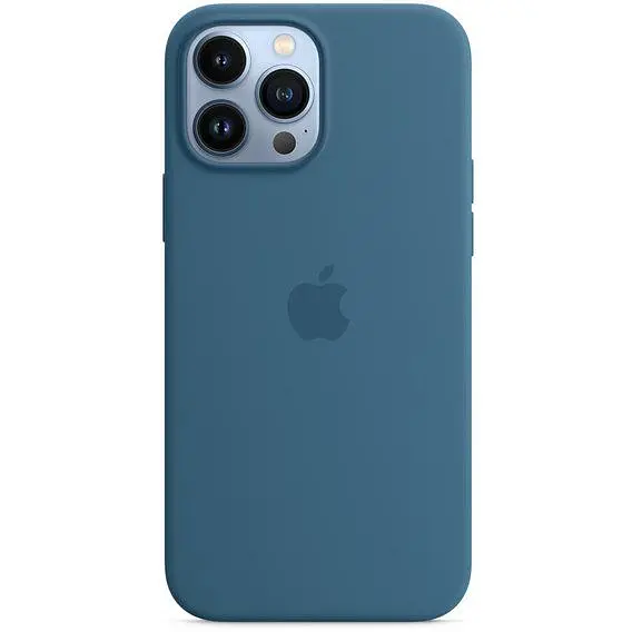Чохол Silicone Case з MagSafe для Apple iPhone 13 Pro Max (6.7) Blue Jay (MM2Q3) [61207] - фото 4